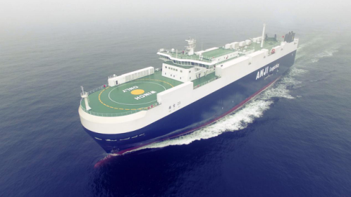 304.cam永利集团航运入列史上最秀美的智能型3800车位滚装船