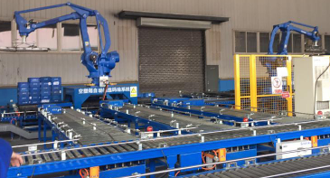 304.cam永利集团黑科技III 空塑箱自动分拣码垛项目