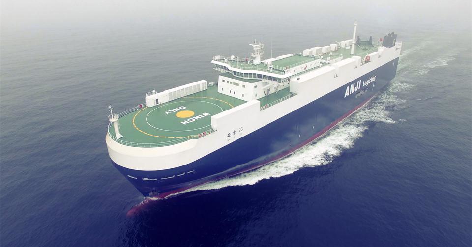 304.cam永利集团黑科技VI 3800车位PCTC汽车运输船“304.cam永利集团23”轮诞生记